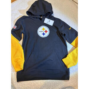 Nike Pittsburgh‎ Steelers NFL Youth Hoodie Sweatshirt Size Large 14/16